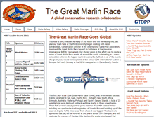 Tablet Screenshot of greatmarlinrace.org